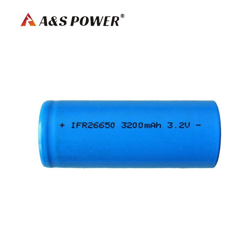 3.2V 3200mAh 26650 LiFePO4 battery