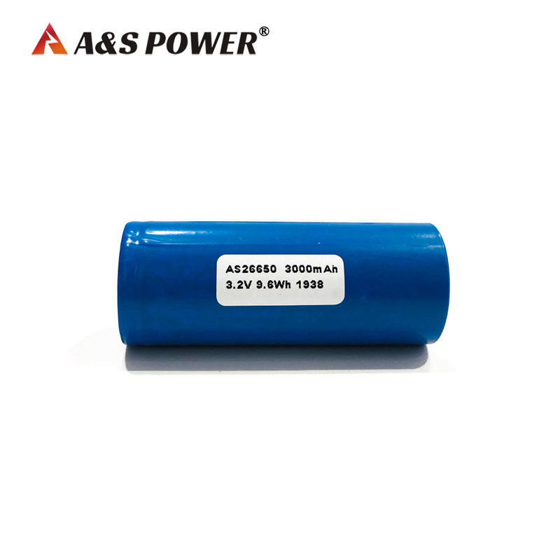 A&S Power 26650 3.2V 3Ah Lifepo4 Battery 