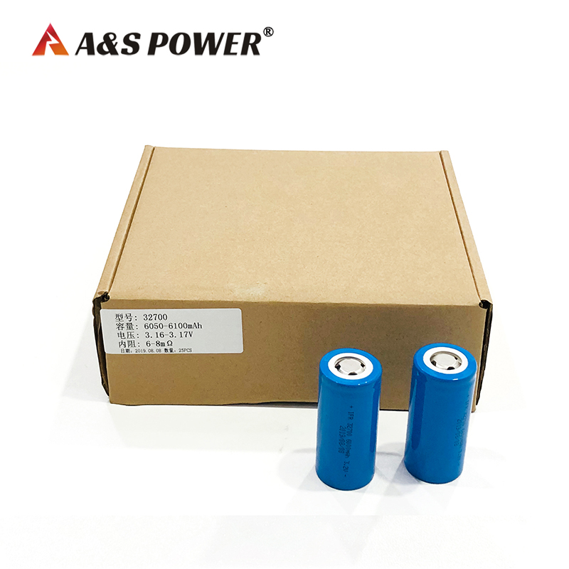 A&S Power 32700 3.2V 6000mAh Lifepo4 Battery 