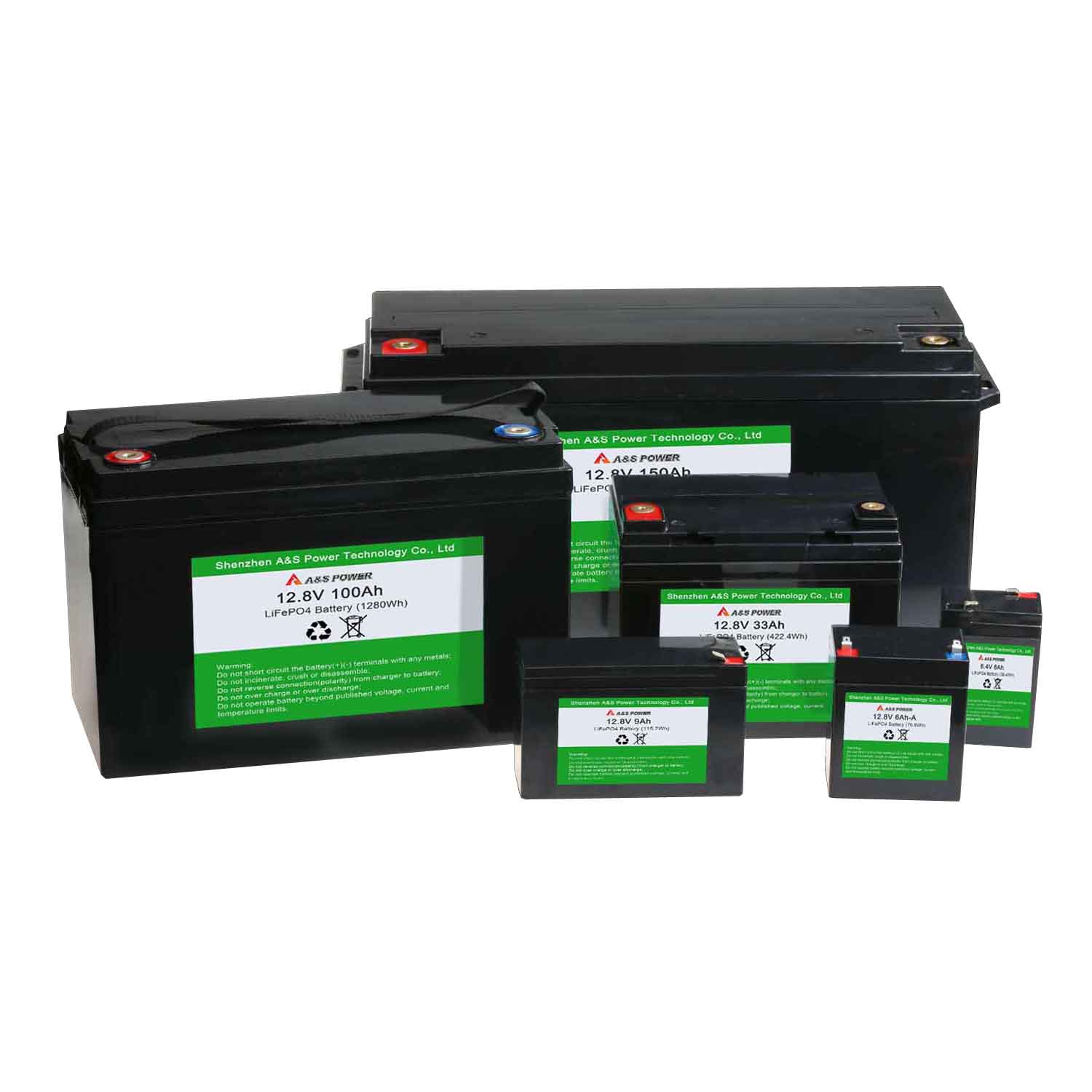 Reliable Lithium Iron Phosphate LiFePO4 Batteries