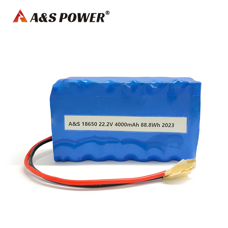 18650 6s2p 22.2v 4Ah Lithium Ion Battery