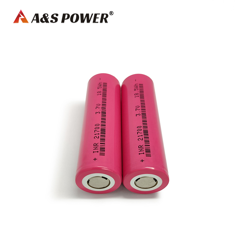 A&S Power 21700 3.7v 5000mAh lithium ion battery